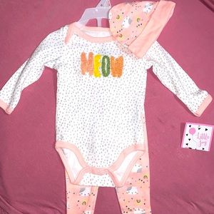 Little Joy Baby girl 3 piece outfit